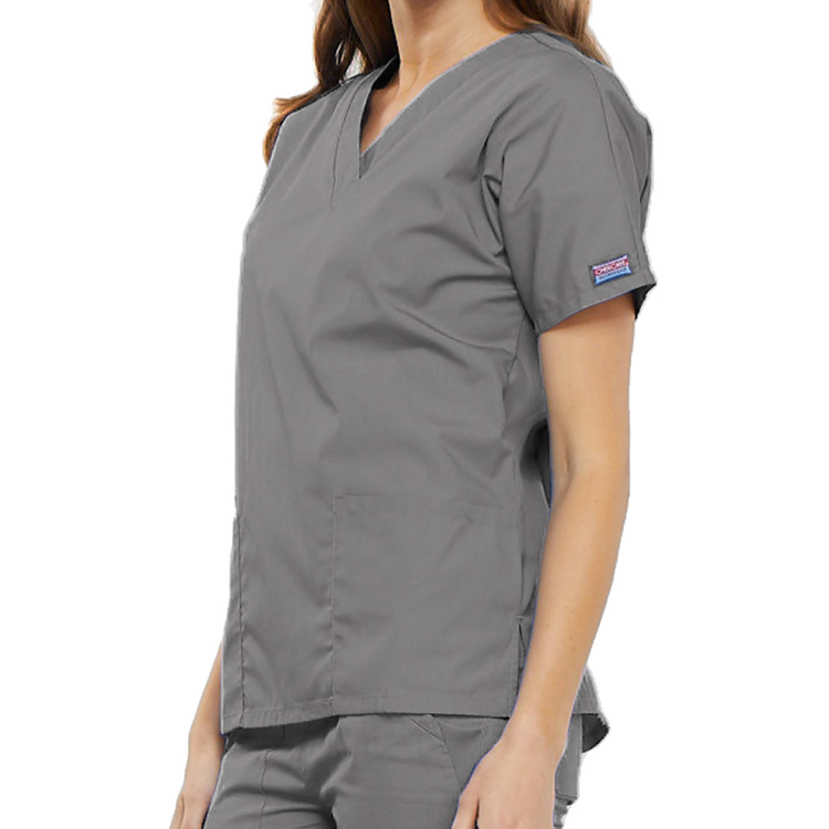 Guéthary - Tunique médicale - Col V - Manches courtes - Femme - Cherokee - Couleur 2 Cherokee Authentic Workwear