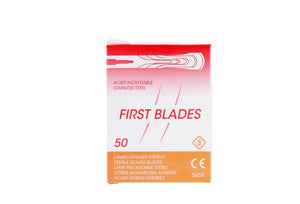 50 lames de gouges stériles - First Blades - My Podologie