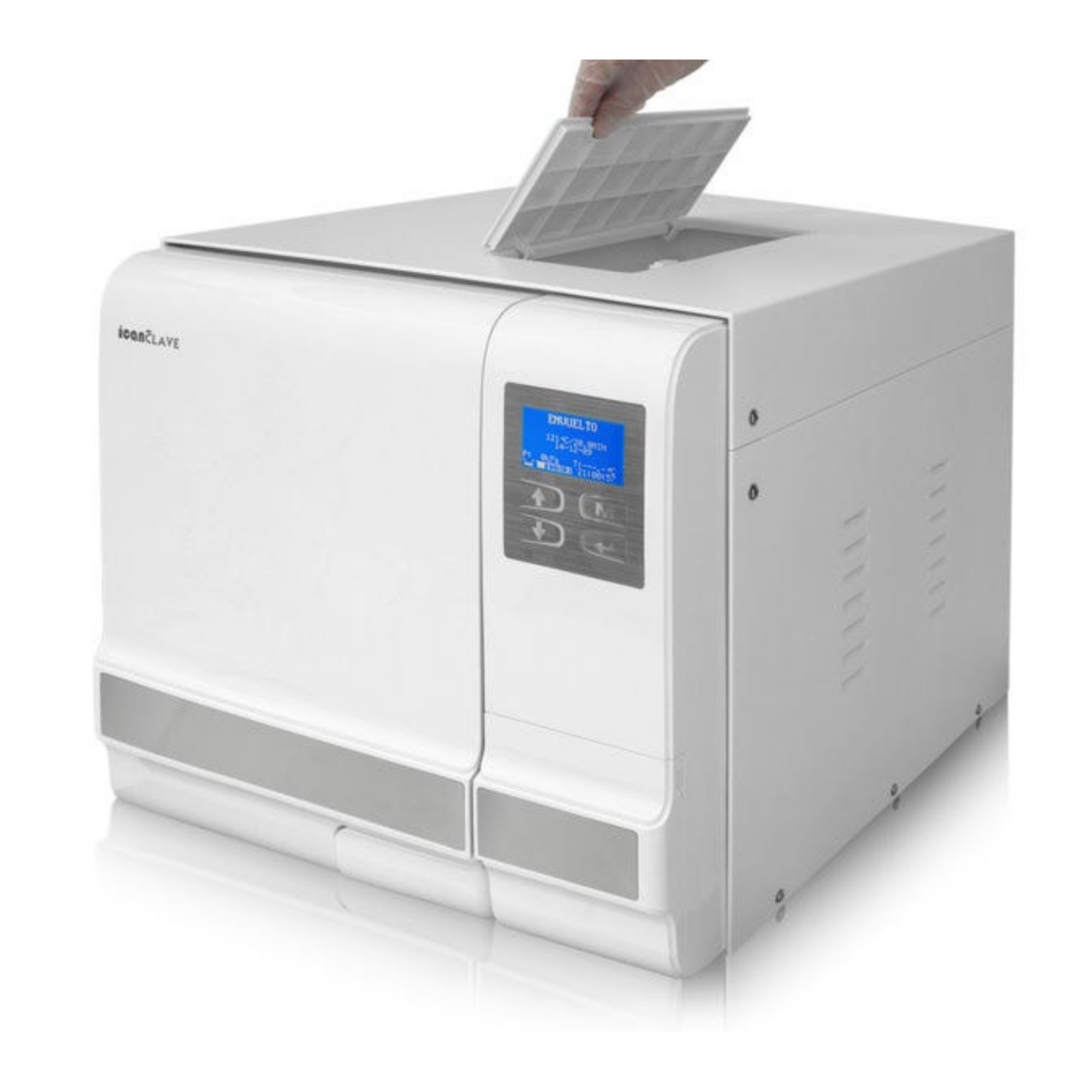 Autoclave 18 Litres Classe B avec USB Blanc