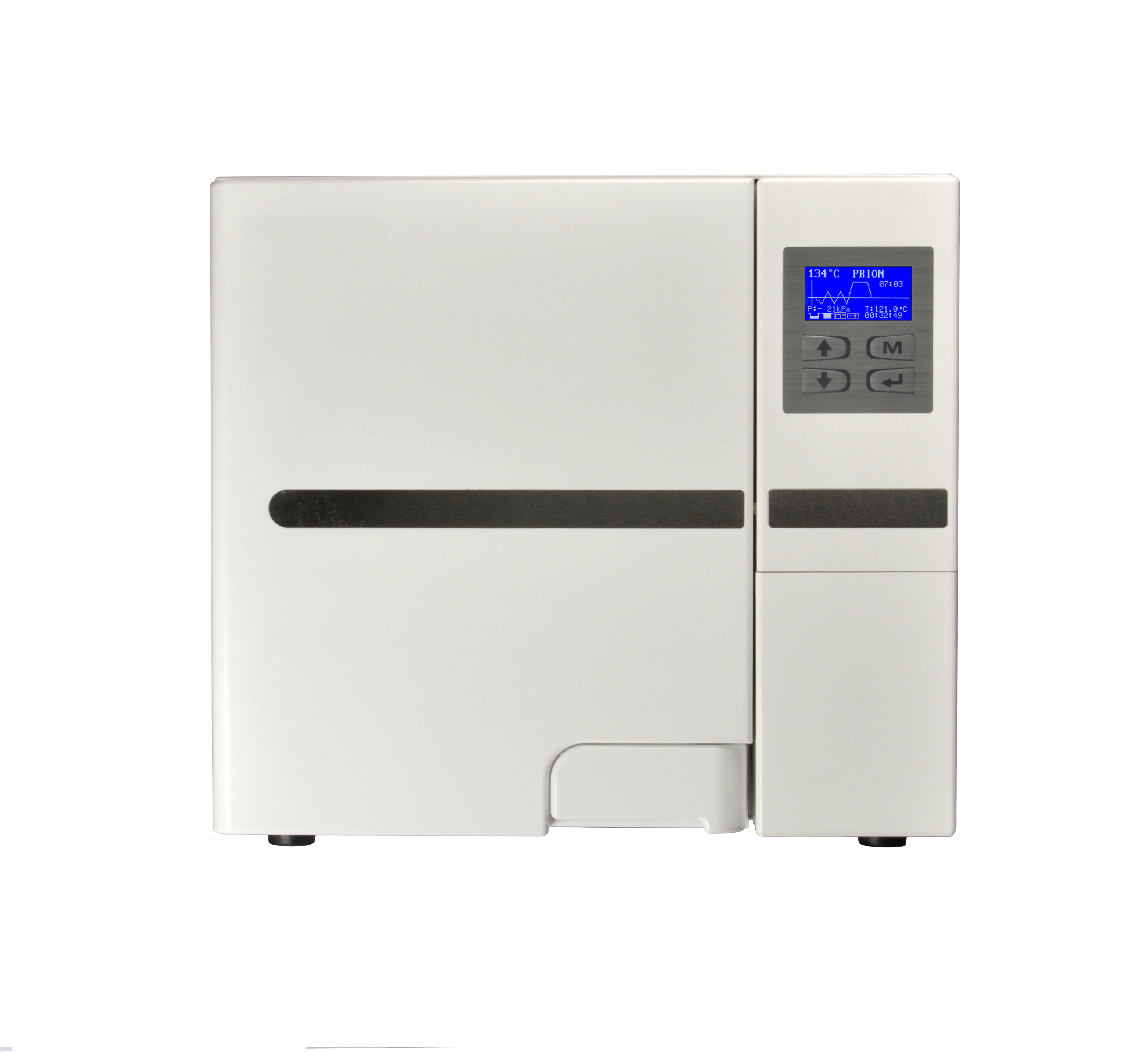 Autoclave Blanc 8 Litres Classe B avec USB et imprimante intégrée