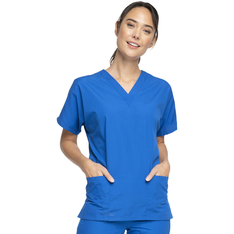 Guéthary - Tunique médicale - Col V - Manches courtes - Femme - Cherokee - Couleur 1 Cherokee Authentic Workwear