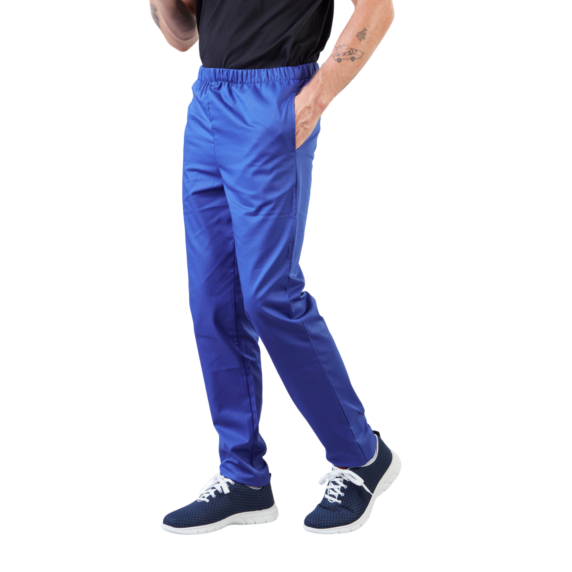 Dyonisos - Pantalon médical - Mixte - Ceinture élastique - 2 poches - Phirejo