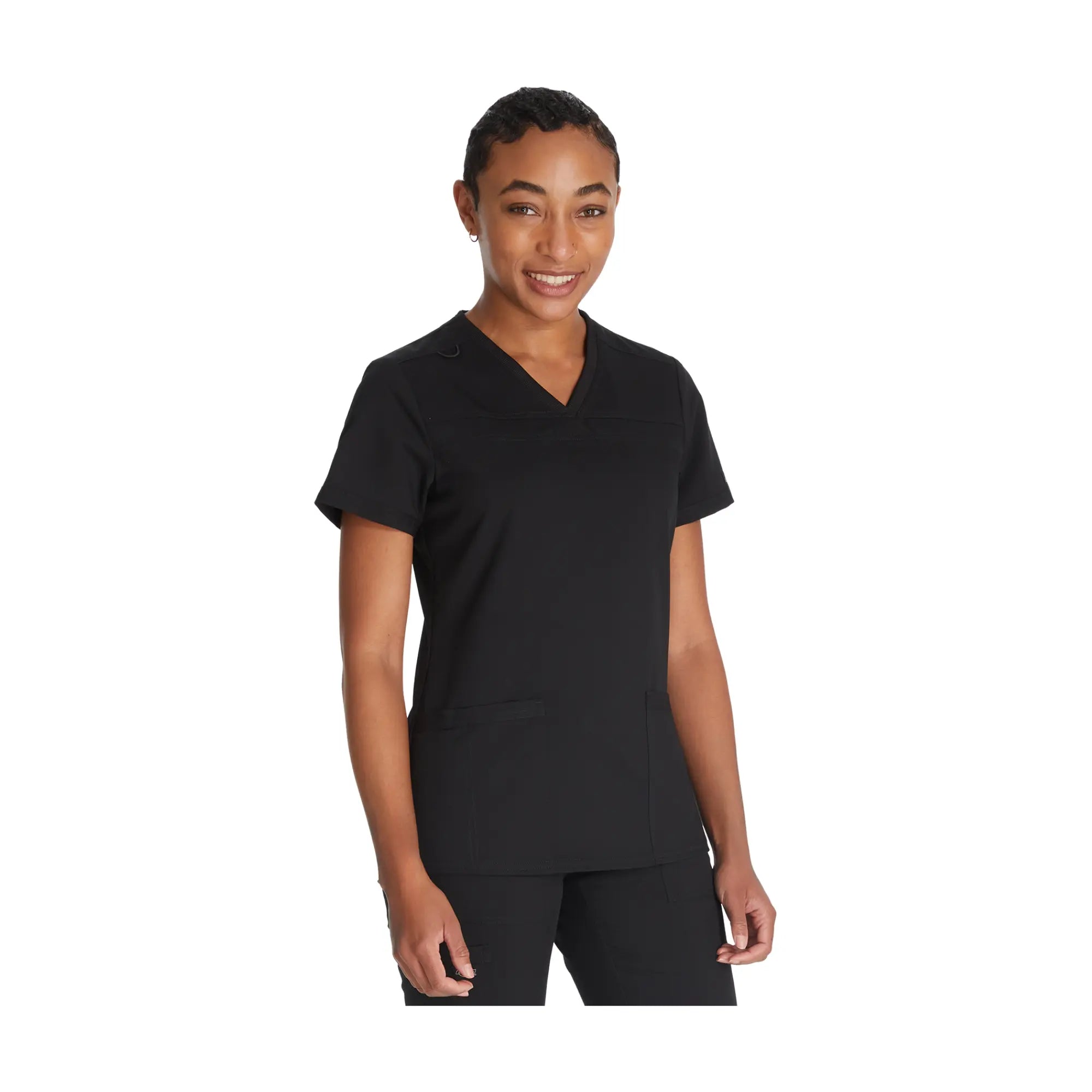 Caen - Tunique col V - Femme - Dickies Dickies  Noir-XXXL