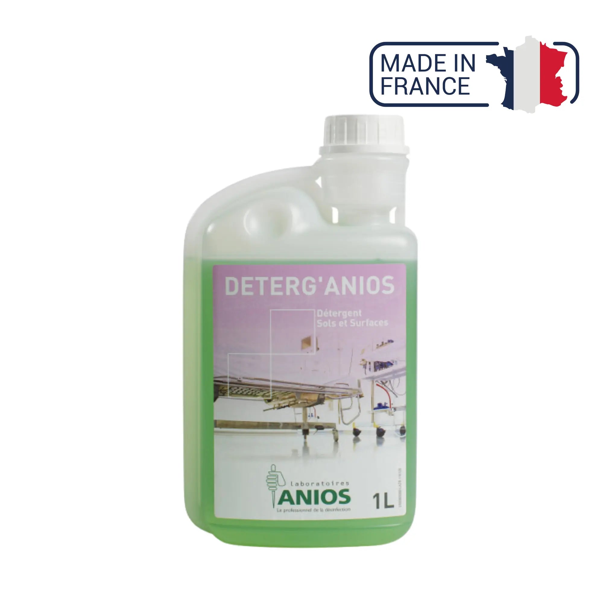 Deterg'anios - Sols et Surfaces - Effet mouillant, dispersant et solubilisant - 1 L ou 5L - Anios Anios 