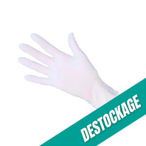 Gants d'examen - Latex - Sans poudre - Ambidextres - Boite de 100 - My Podologie // Destockage MP  XL