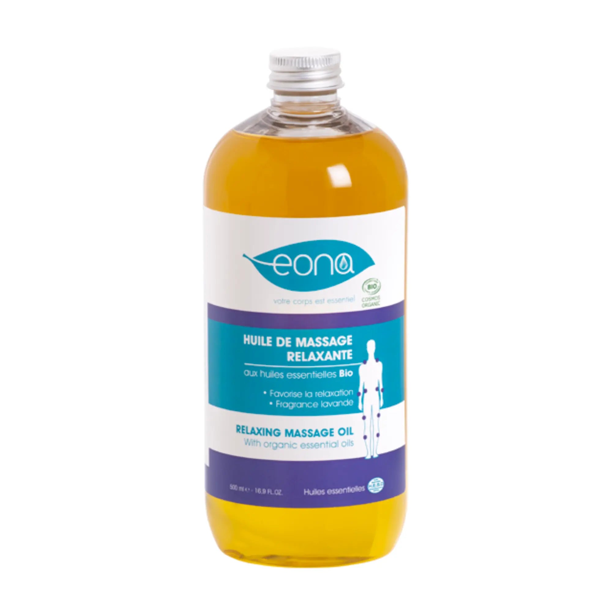 Massage oil - Relaxing - Organic - Eona