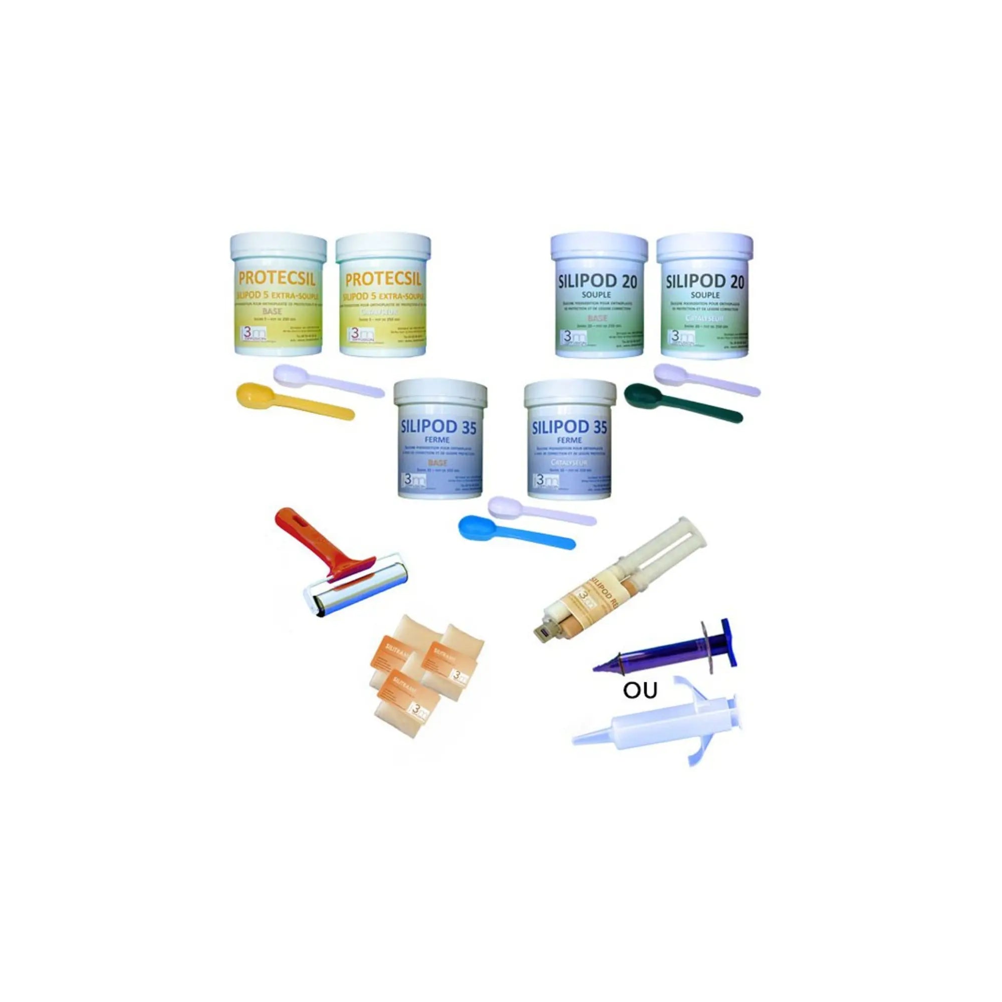 Silicone discovery kit