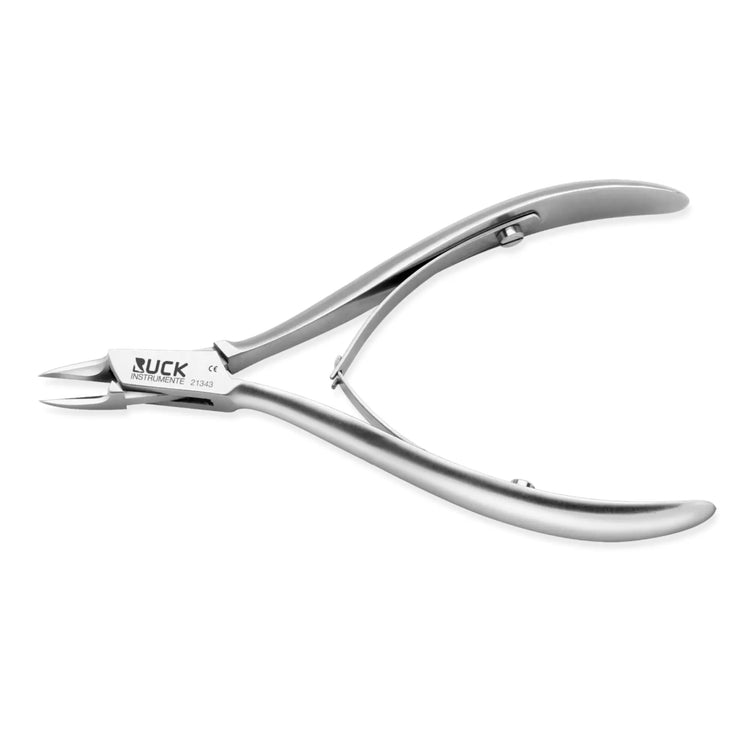 Pince à ongles - Coupe droite 13 mm - Mors plats et fins - 10 cm - Ruck Ruck