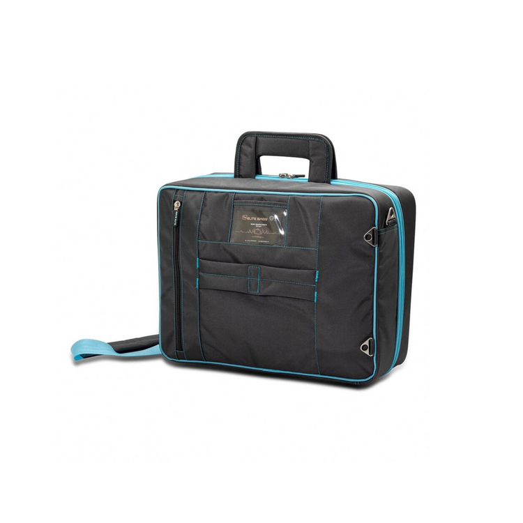 Mallette médicale convertible SUIT&GO - Gris - Chariot à roulettes en option Elite Bags